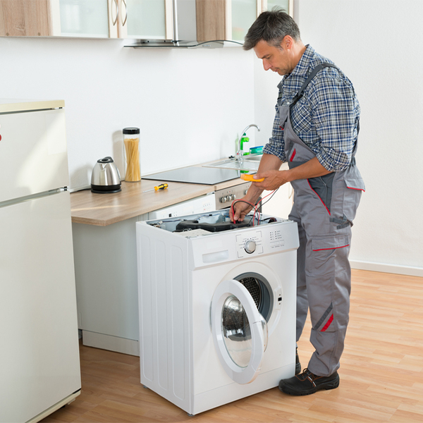 can you walk me through the steps of troubleshooting my washer issue in Evanston Illinois